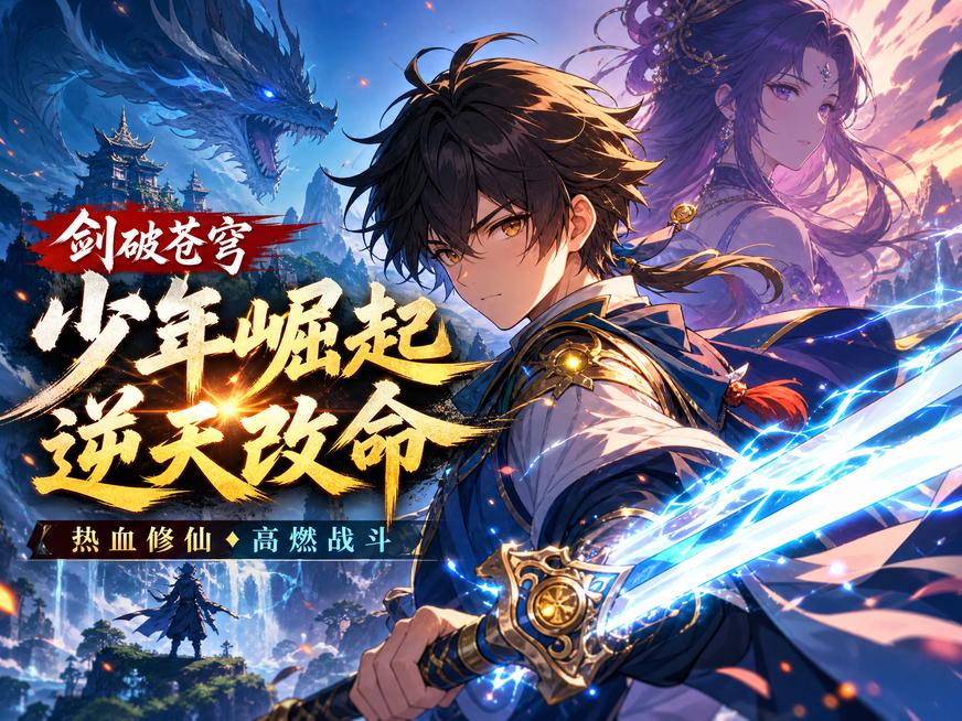 抖音揭秘动漫-剑破苍穹热血动漫教程